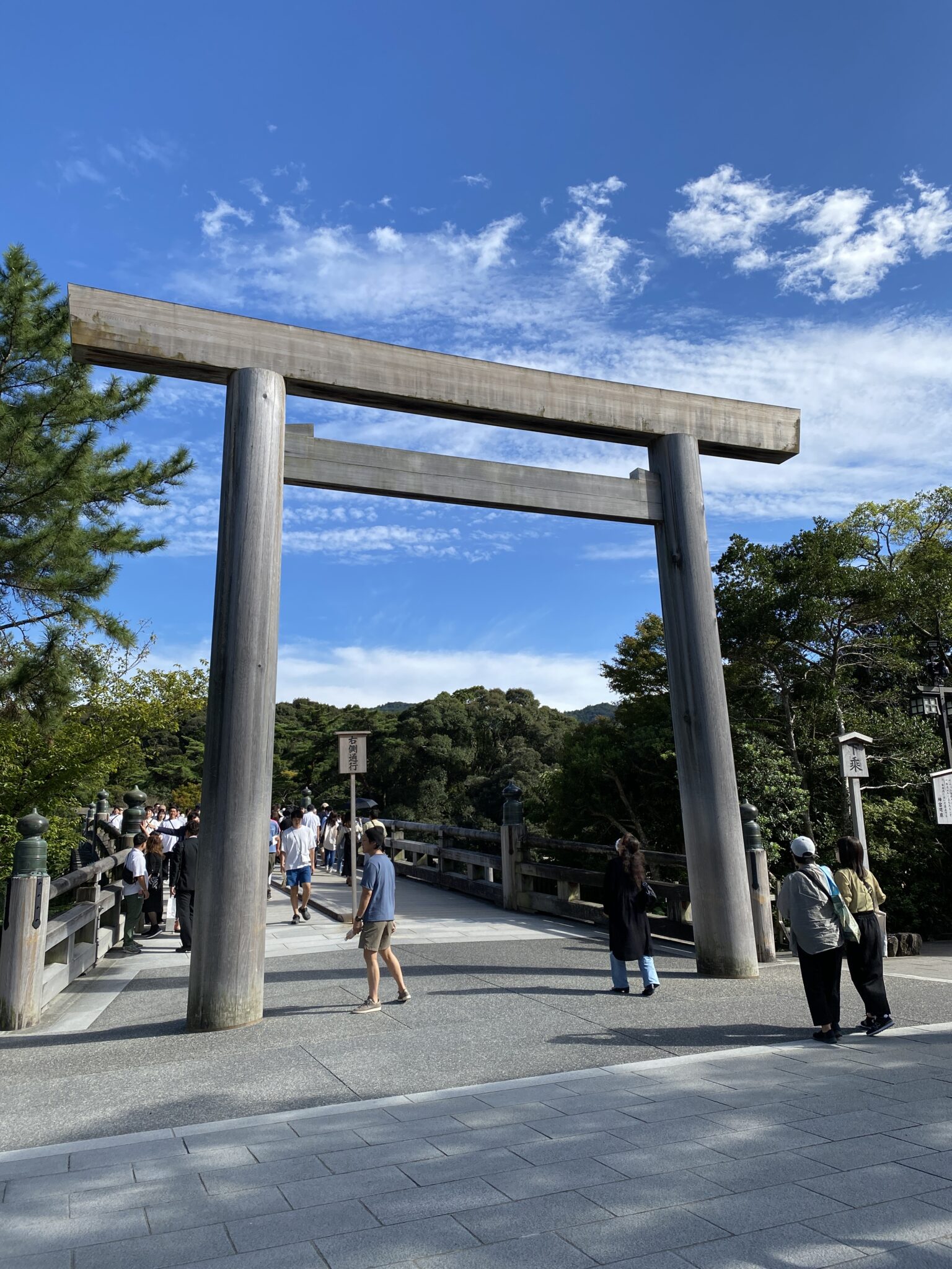 伊勢神宮内宮鳥居